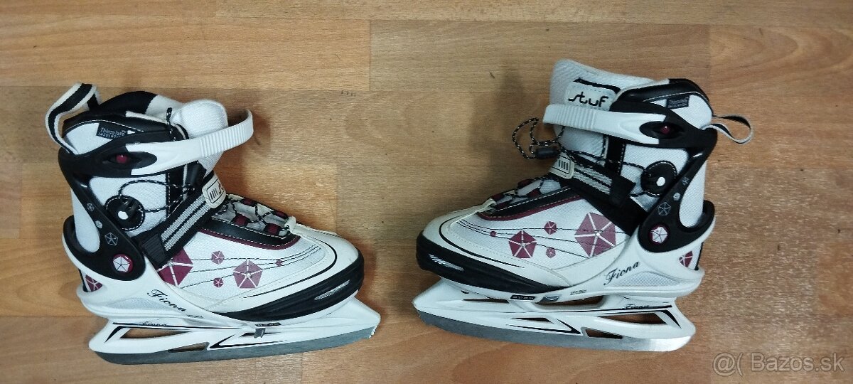 Predám det.dievč.ľadové korčule STUF od EU-35-38.