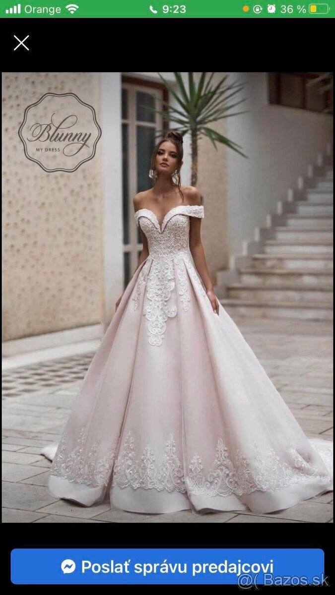 Luxusné svadobné šaty