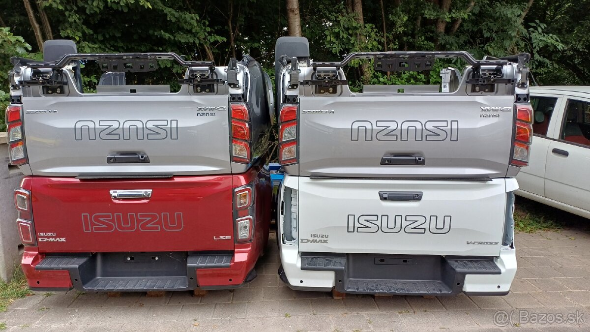 Isuzu D Max vaničky 2025