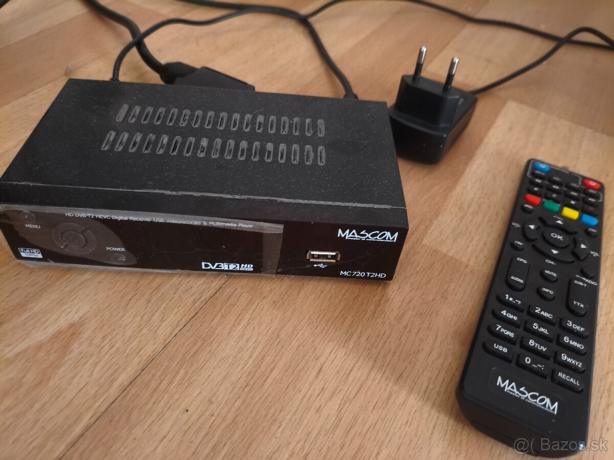 Set-top box Mascom MC720T2 HD čierny