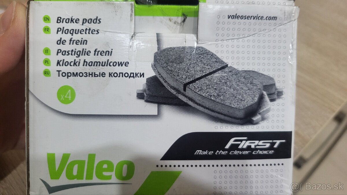 Valeo brzdove oblozenie