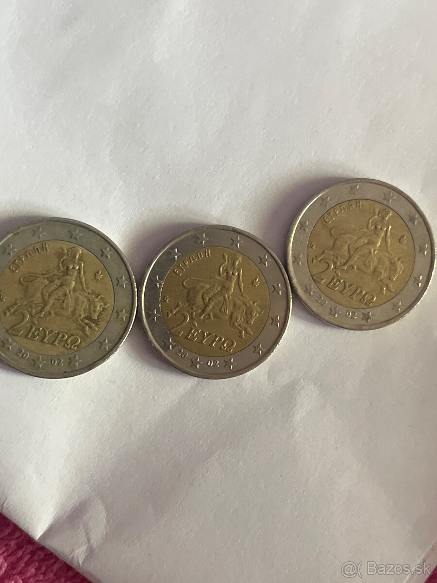 2€ grécke mince