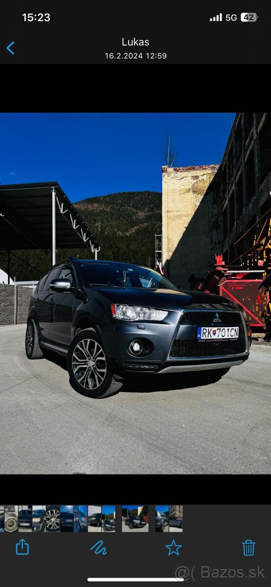 Mitsubishi Outlander 2.2 130kW 7-miestny,manuál