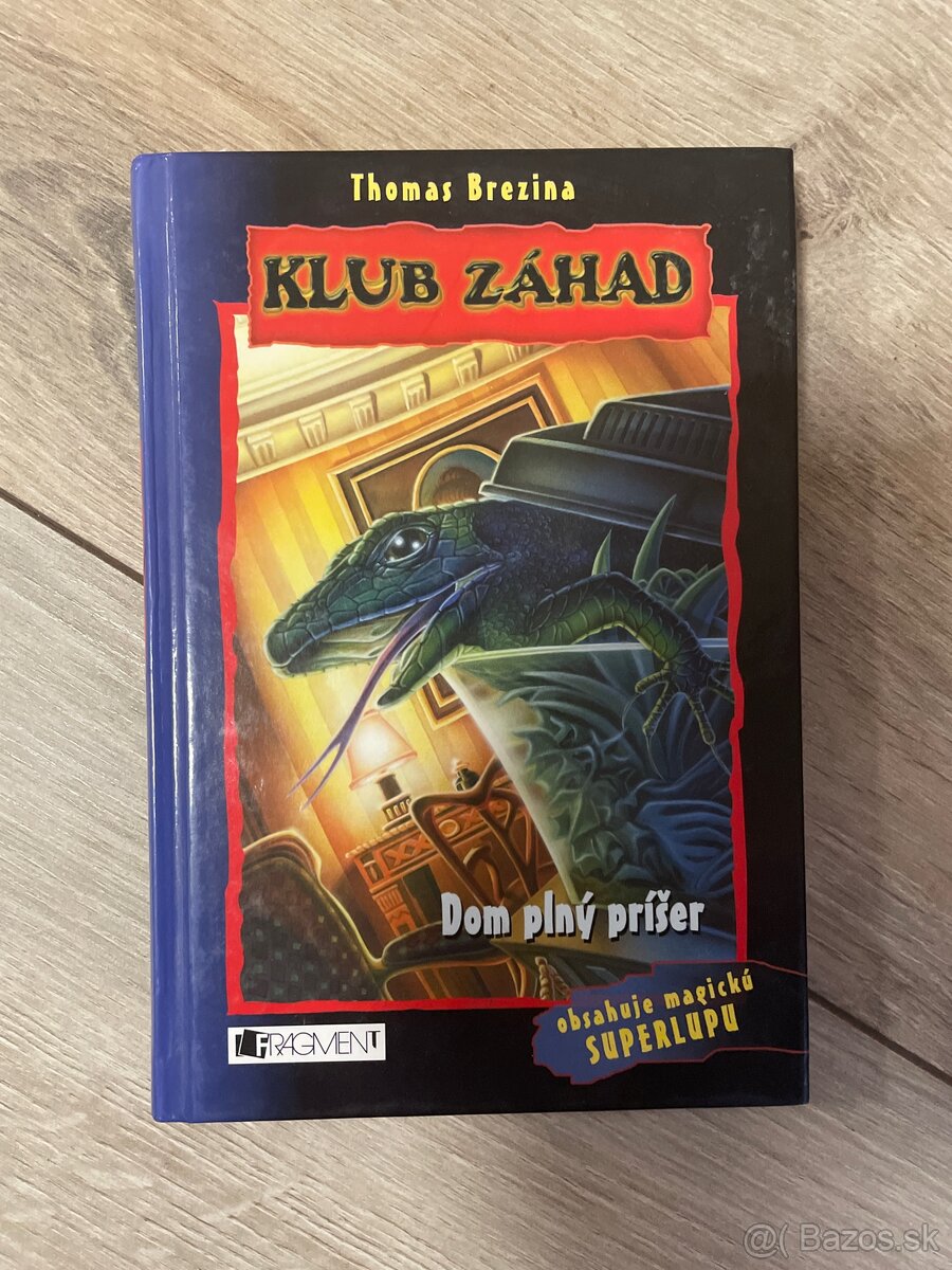 Kniha Klub Záhad Dom plný príšer