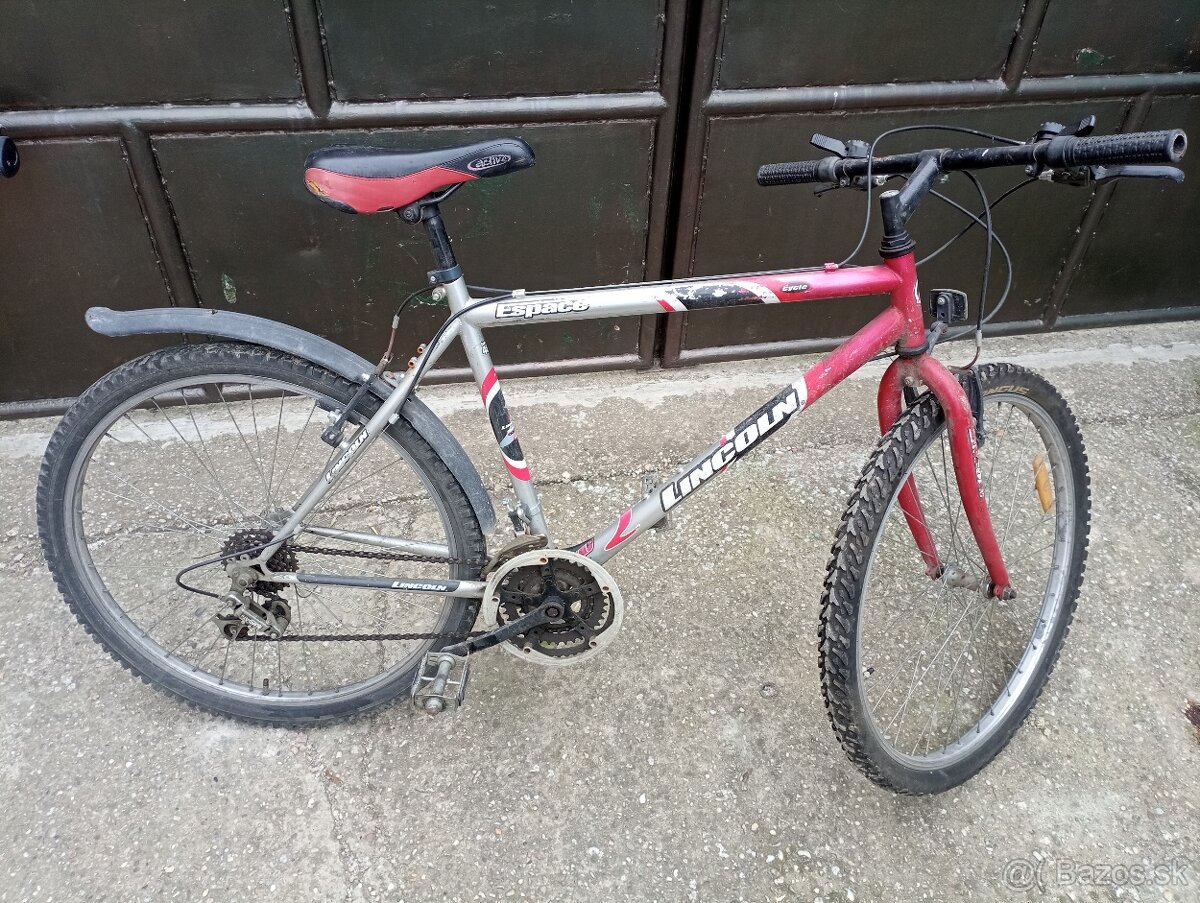 Predám starší pojazdný horský bicykel