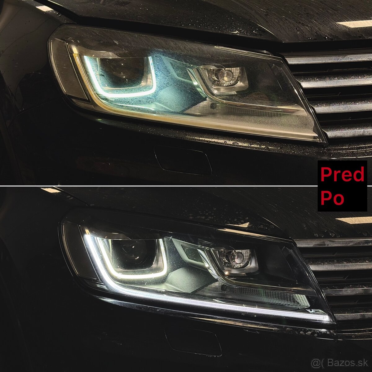 Oprava denneho svietenia VW Touareg