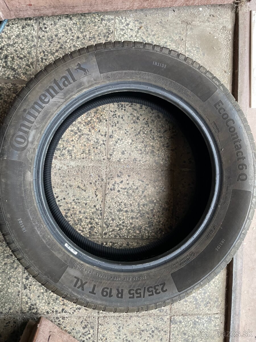 Predám letné pneu 235/55 R 19