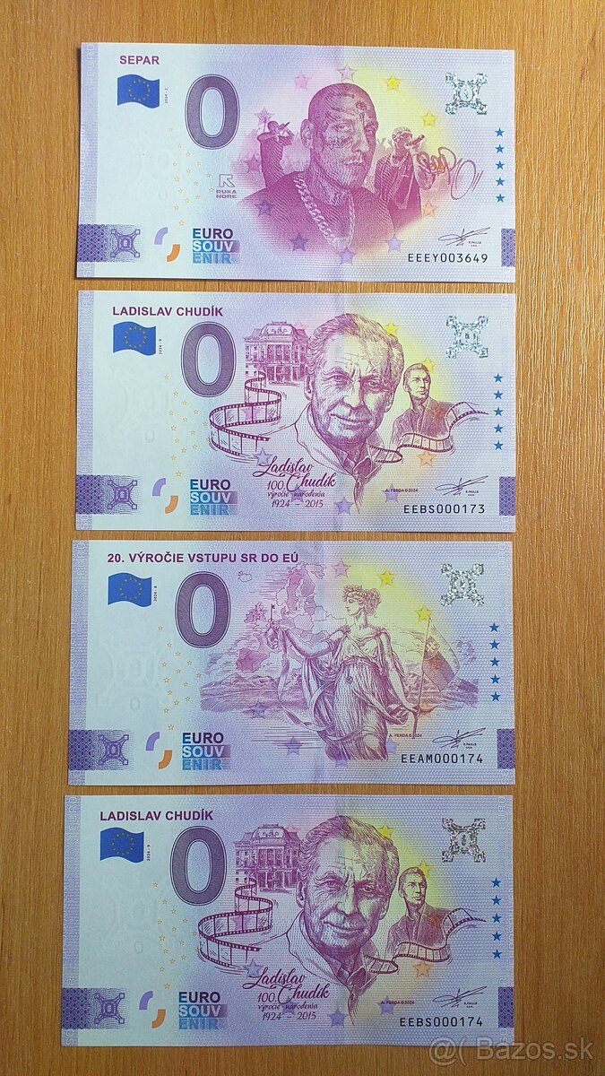 0 euro bankovka, 0 euro souvenir, 0€ bankovka 06