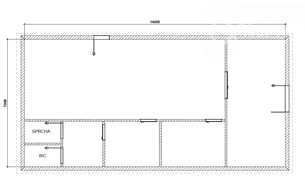 Prenájom obchodných priestorov, 101m2, R11, Spišská Nová Ves