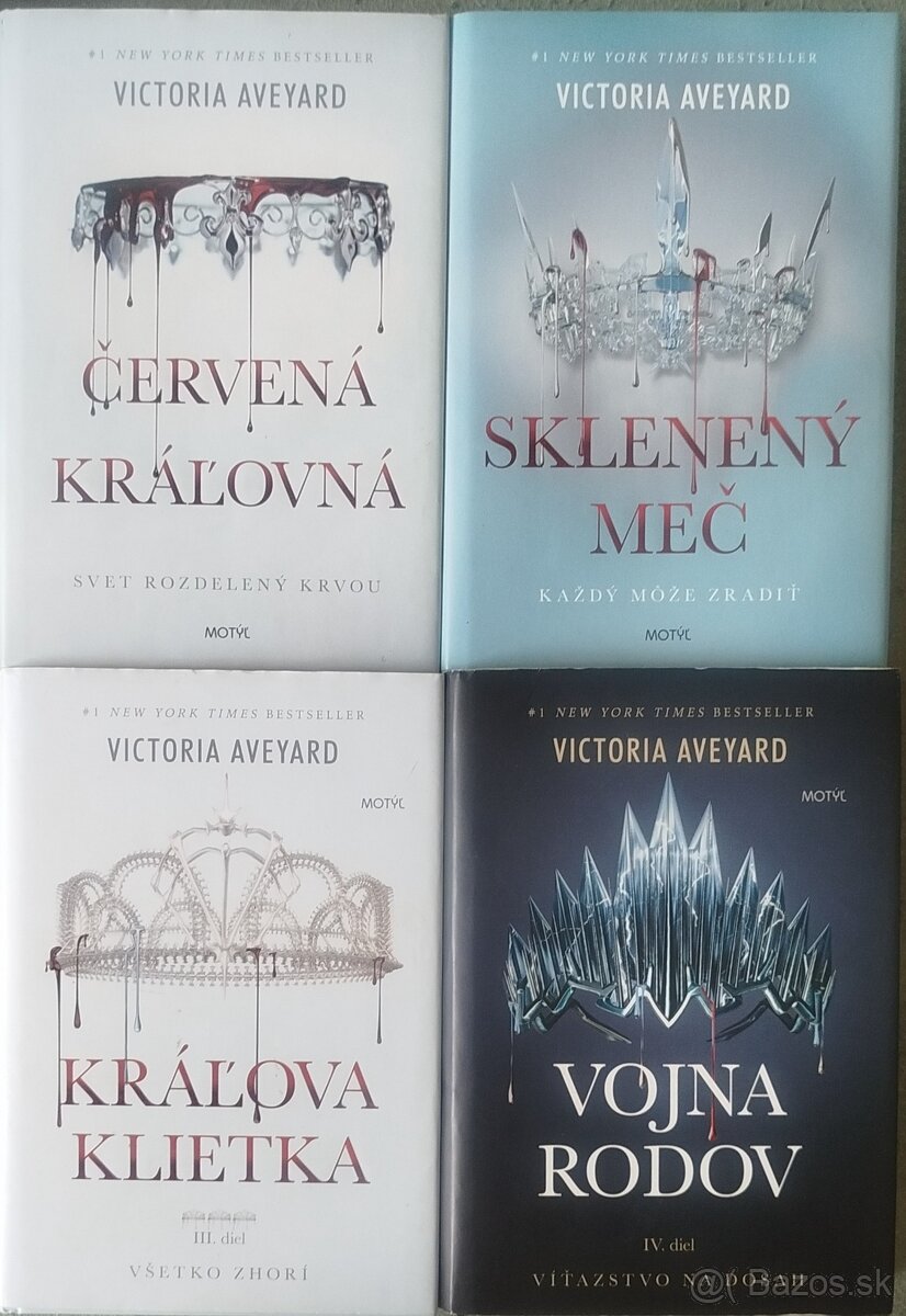 Victoria Aveyard- Červená kráľovná 1-4