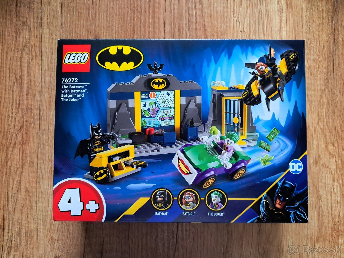 LEGO 76272 Batmanova jaskyňa a Batman, Batgirl a Joker
