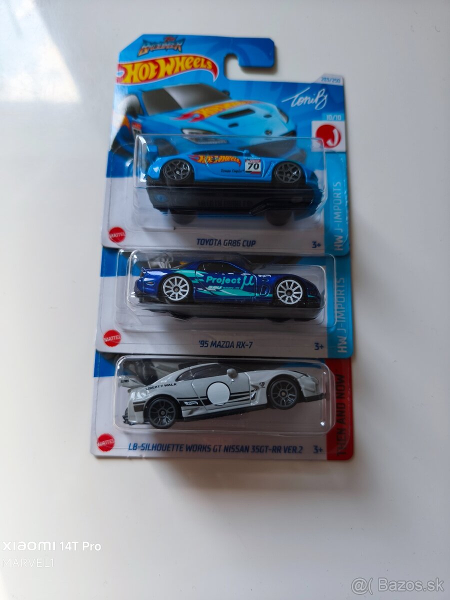 Hotwheels nové modely