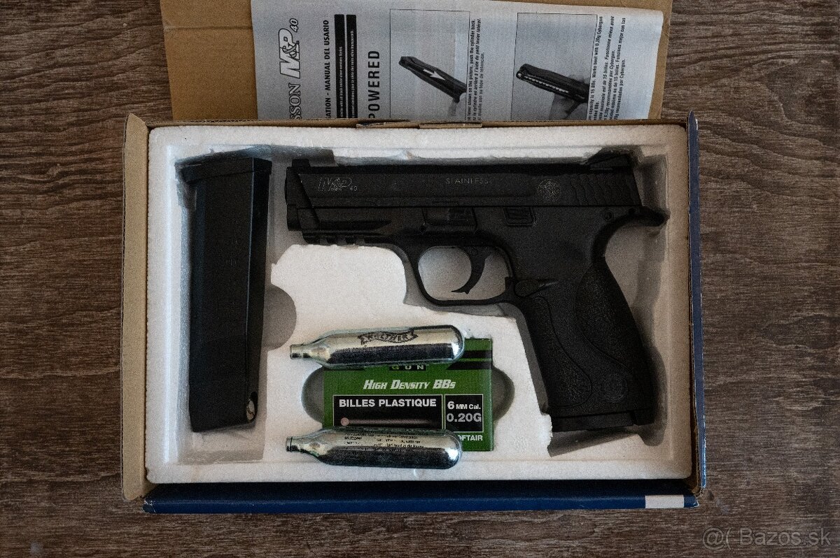 Airsoft pištol Smith&Wesson MP40 ASG