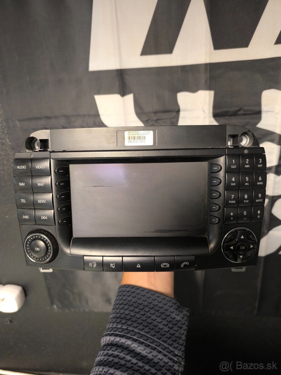 Command navi rádio cd kazeta