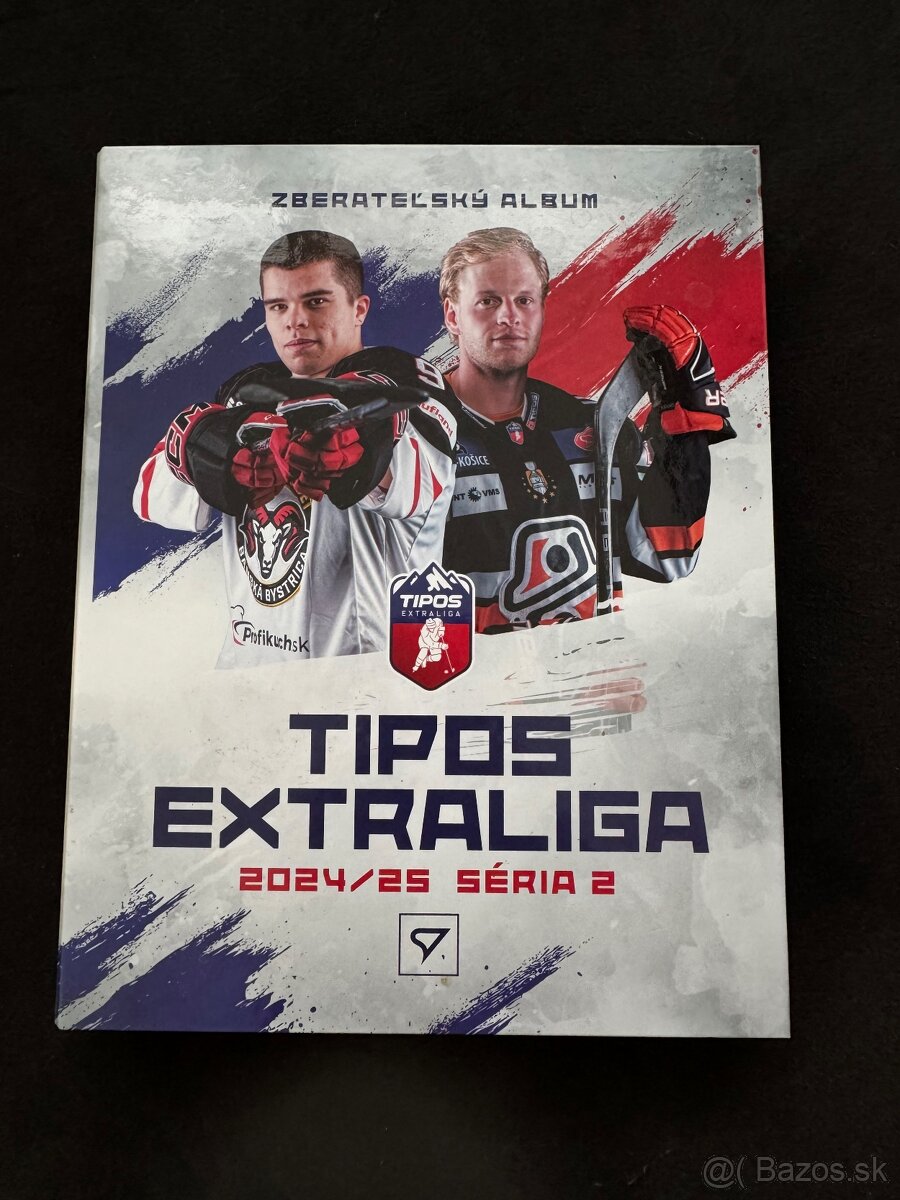 Tipos Extraliga 2024/25 séria 2 Zberateľský album komplet