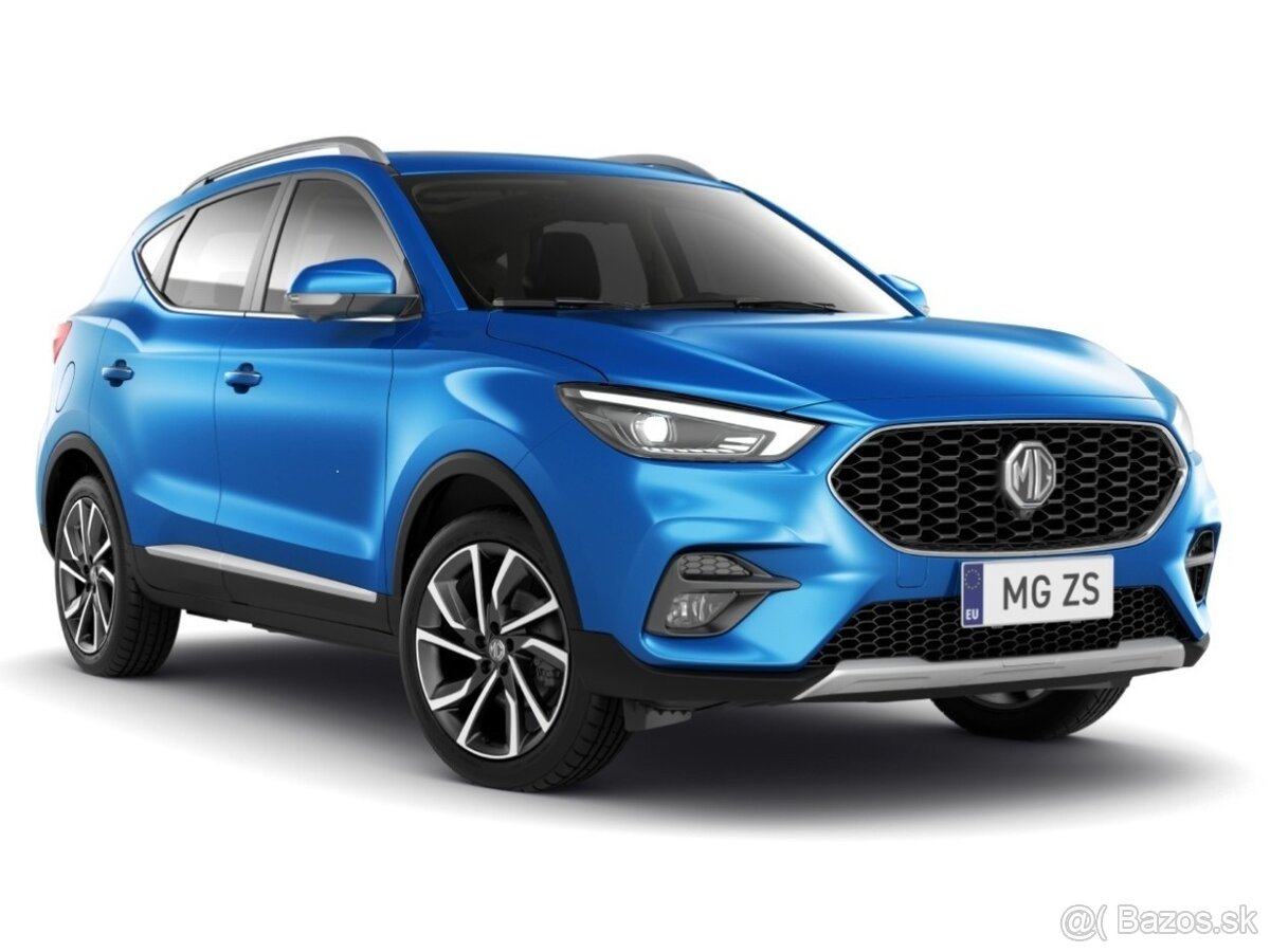 MG ZS Emotion Plus, modrá metalíza Como