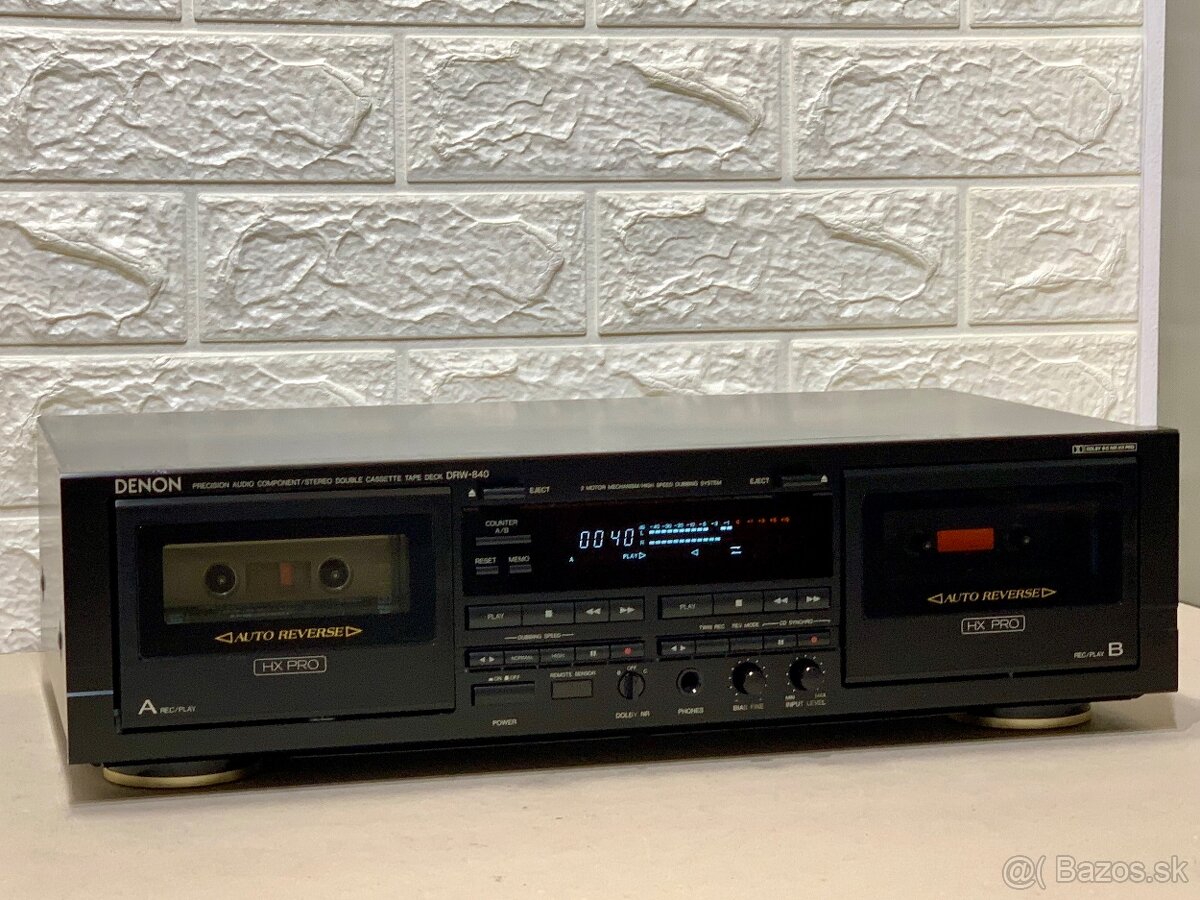 DENON DRW-840 …. Kazetový deck (potrebuje servis)