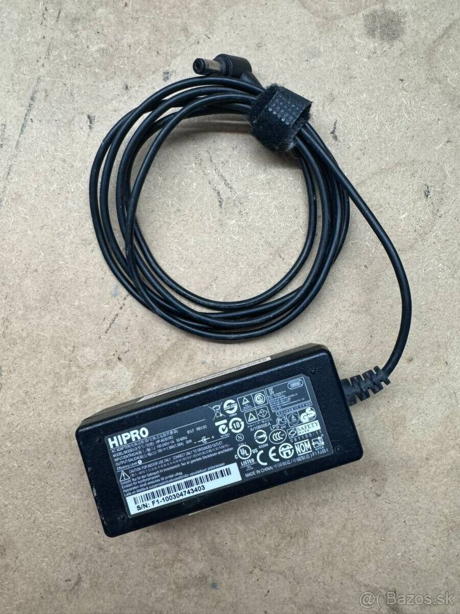 Nabíjačka na notebook Acer 19V 1.58A