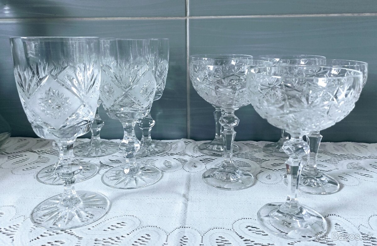 Krištáľové poháre