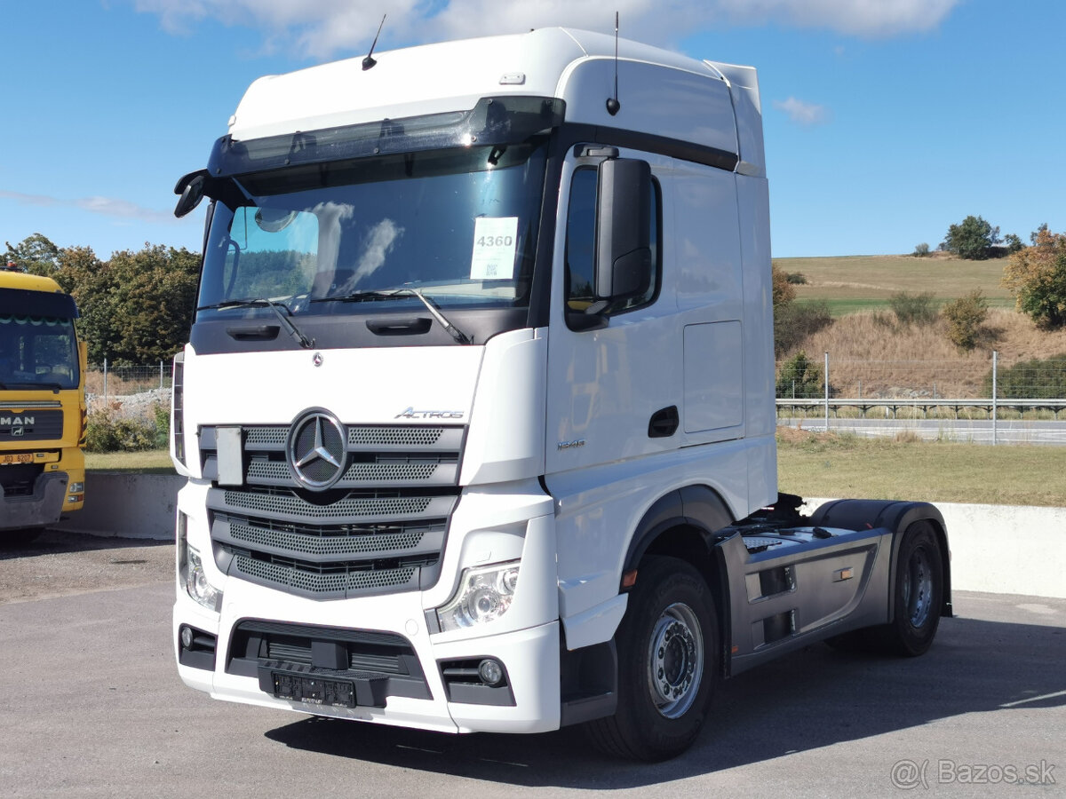Prodám tahač MERCEDES-BENZ ACTROS 1848 E6 D jednokruh. hydr.