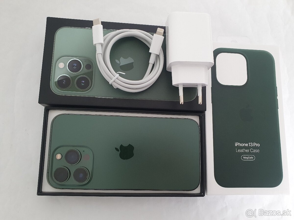 iPhone 13 PRO 128GB 100% kapacita batérie ZELENÝ