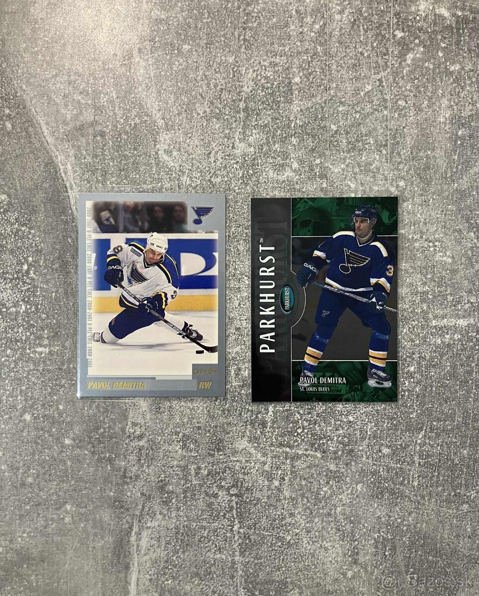 Hokejové kartičky Pavol Demitra