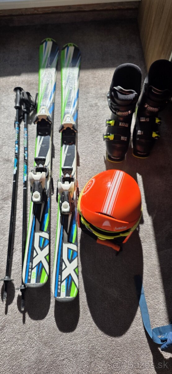 Detský lyžiarsky set 120 cm