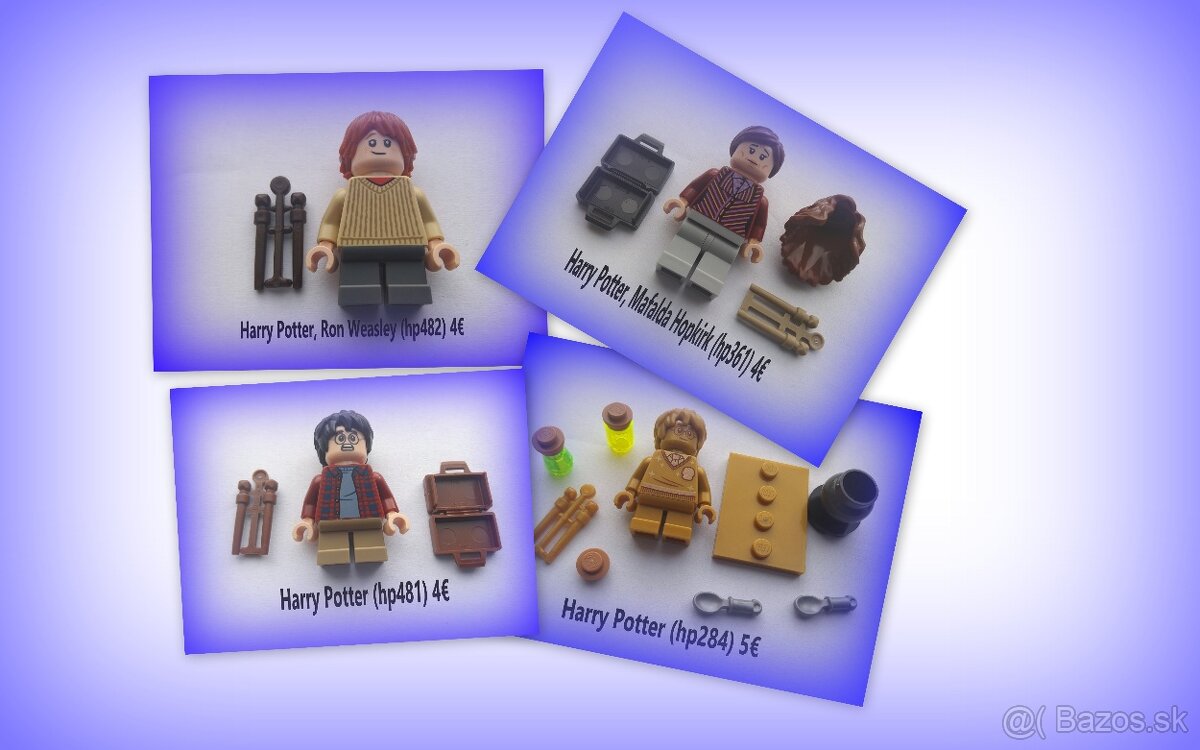 Lego® Originál figúrky, Harry Potter (nové, nehrané)