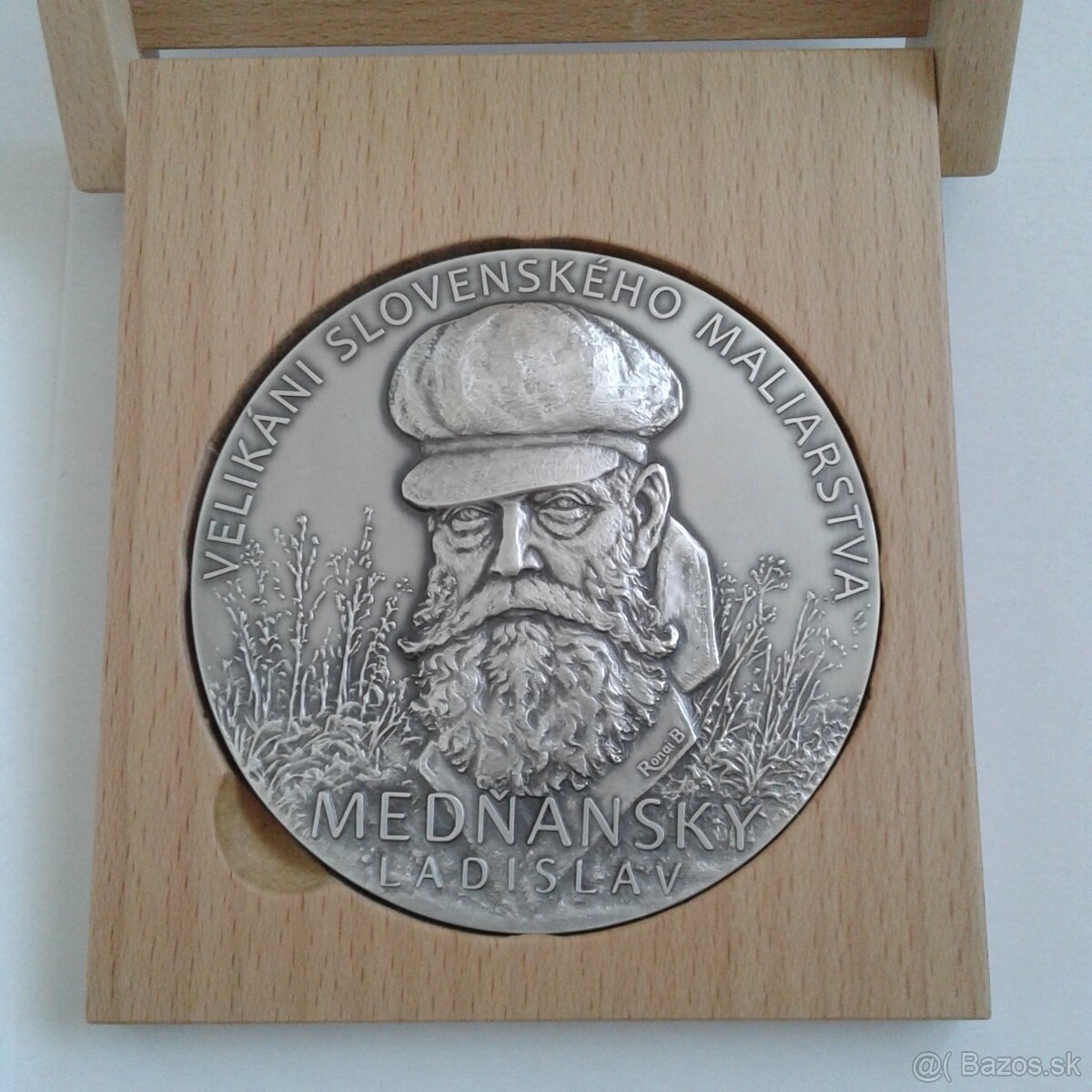 Strieborná medaila Ladislav Mednansky 330g
