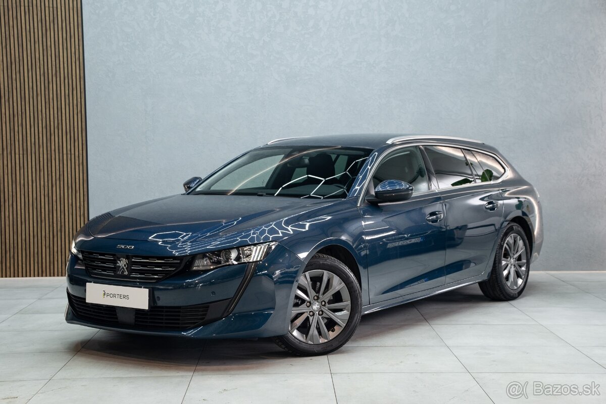 Peugeot 508SW 1.5HDI 96kW, automat, 2020, DPH