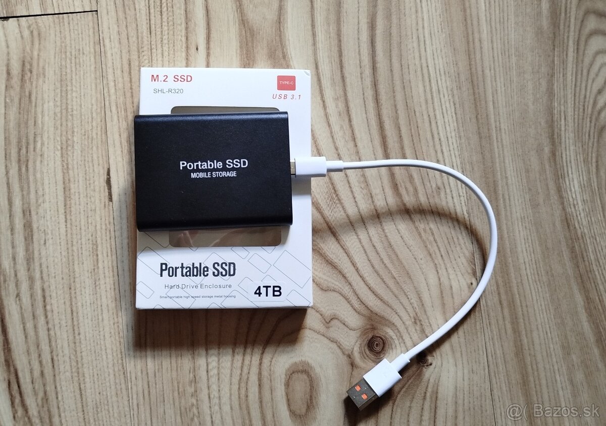 Externý SSD disk 4TB – vhodný na zálohovanie dát