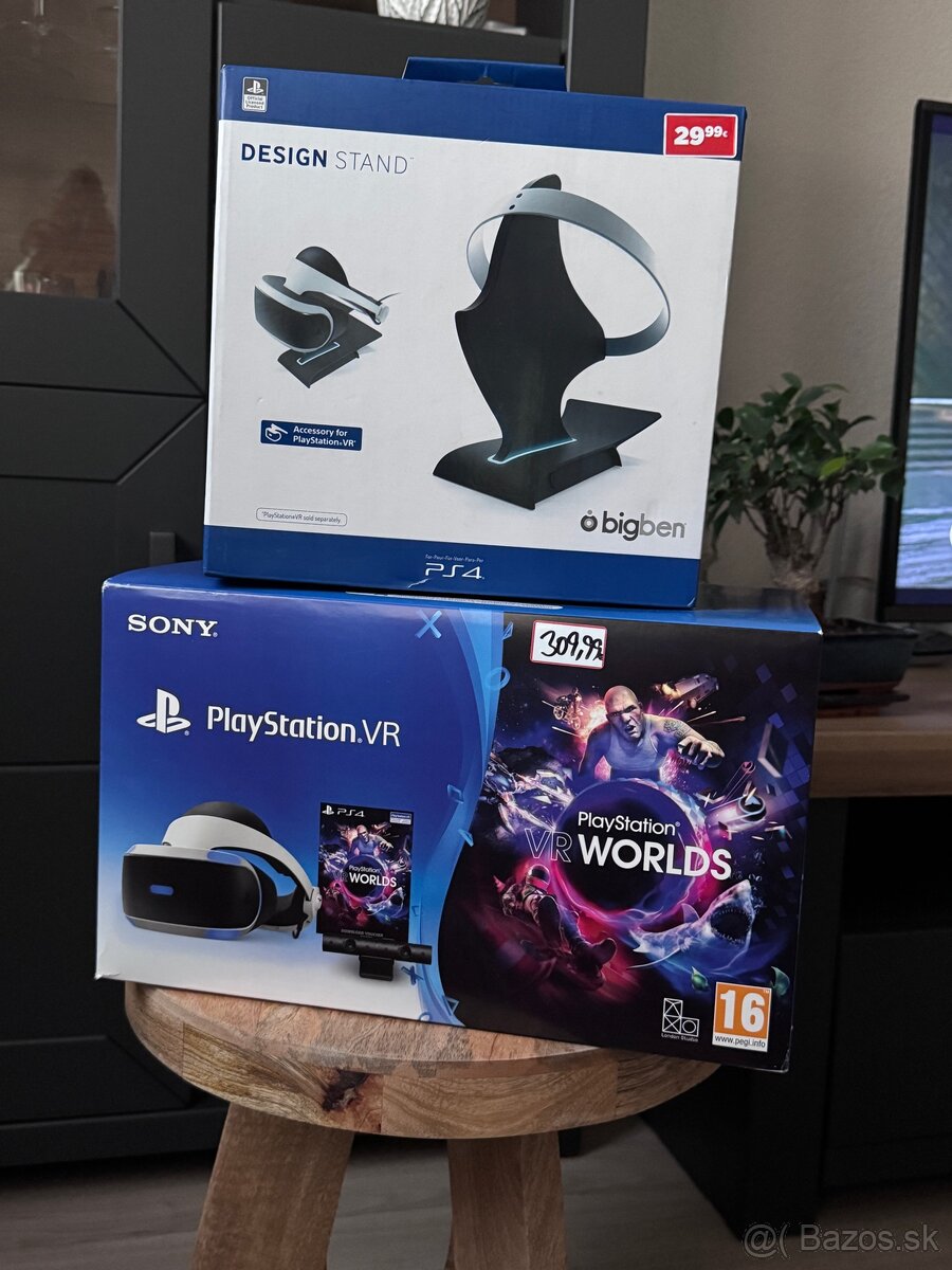 Virtuálna realita VR + držiak na VR