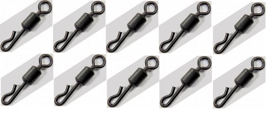 Obratlíky 4 typy vo farbe black matt