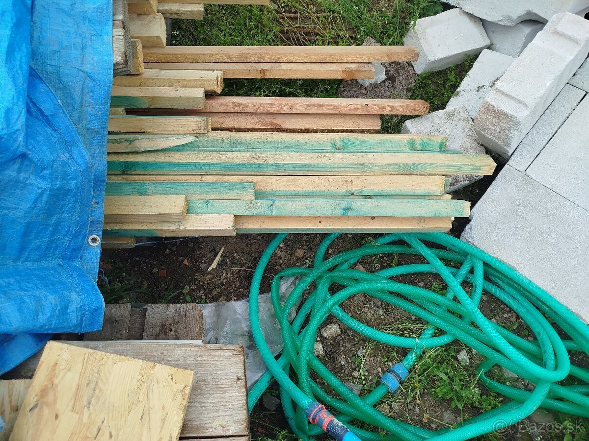 Strešné laty 5x4