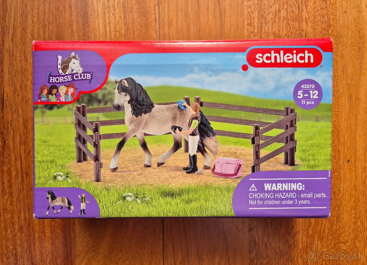 Schleich set "Starostlivosť o koňa"