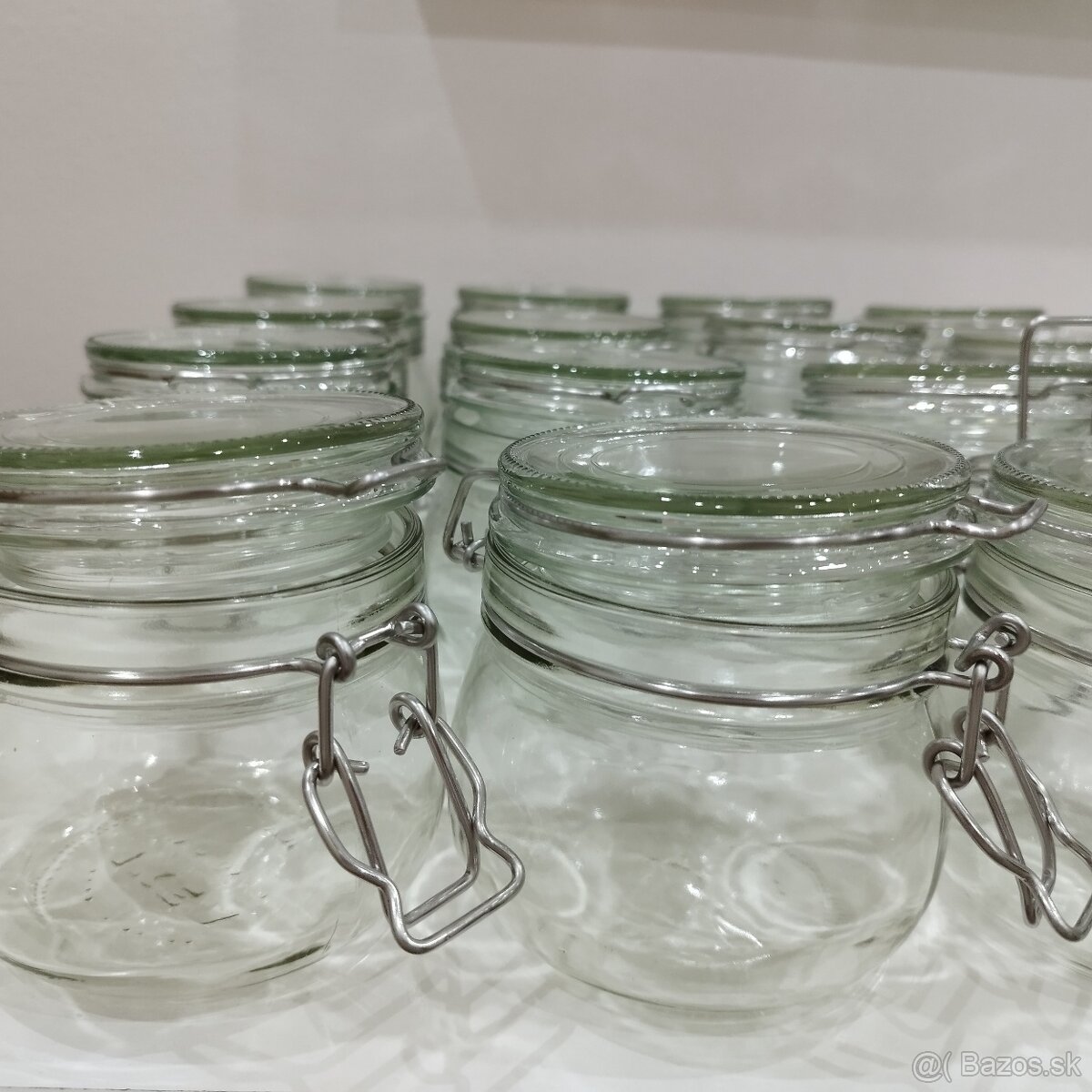 Ikea, dóza s vrchnákom, 0,5 L, 16 kusov