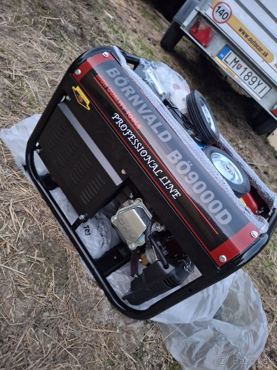 elektrocentrála Bornvald BÖ9000D