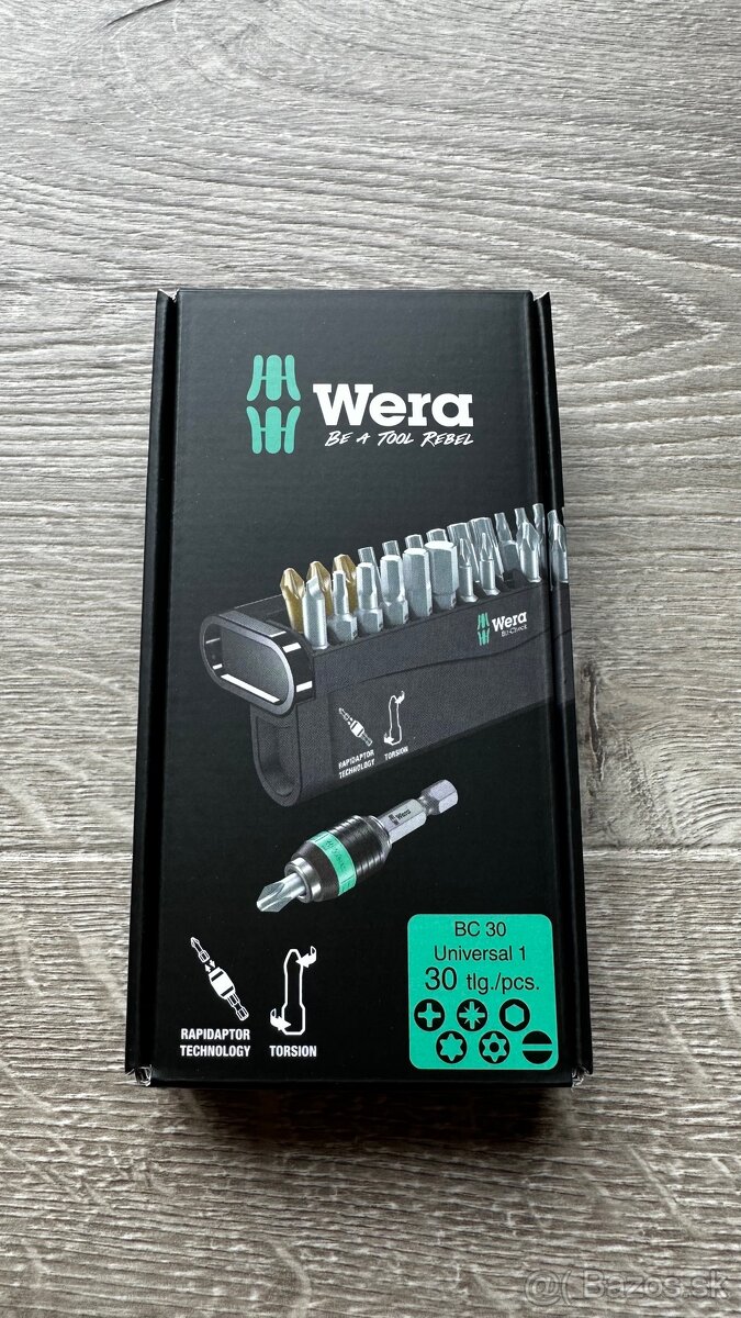 Wera Súprava bitov Bit-Check 30 Universal 1, 30-dielna