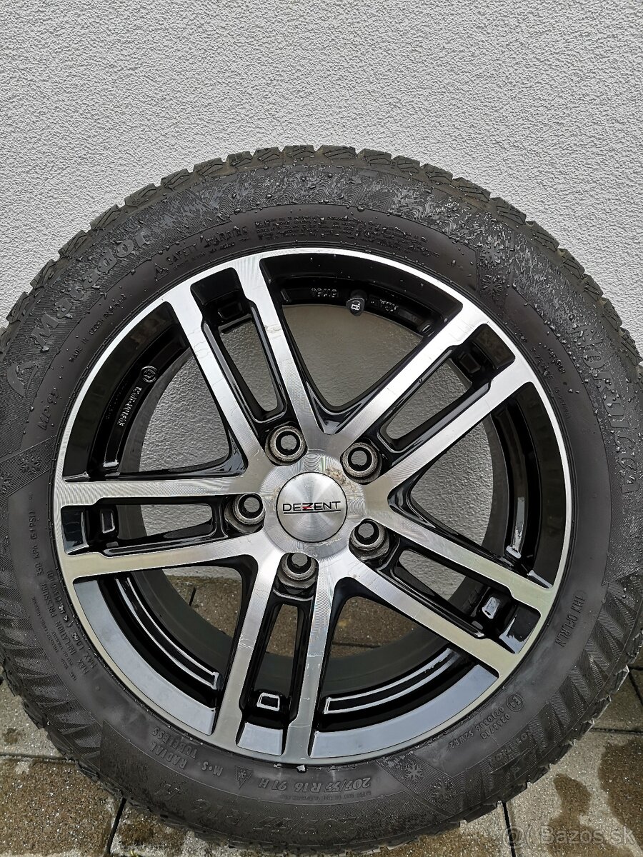 Dezent TZ Dark - 205/55 R16 91H Matador MP93 NORDICCA