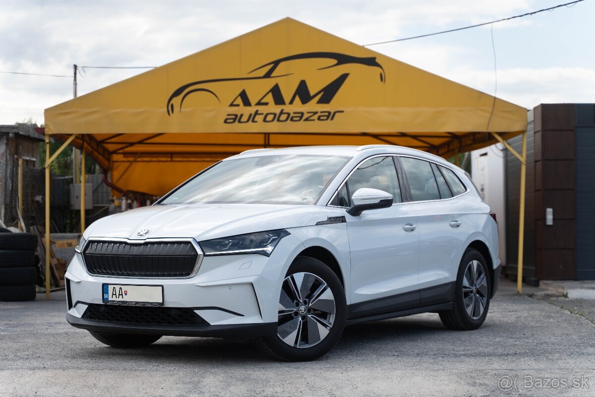 Škoda Enyaq iV 80 -52tis. KM- NEBÚRANÉ- Matrix