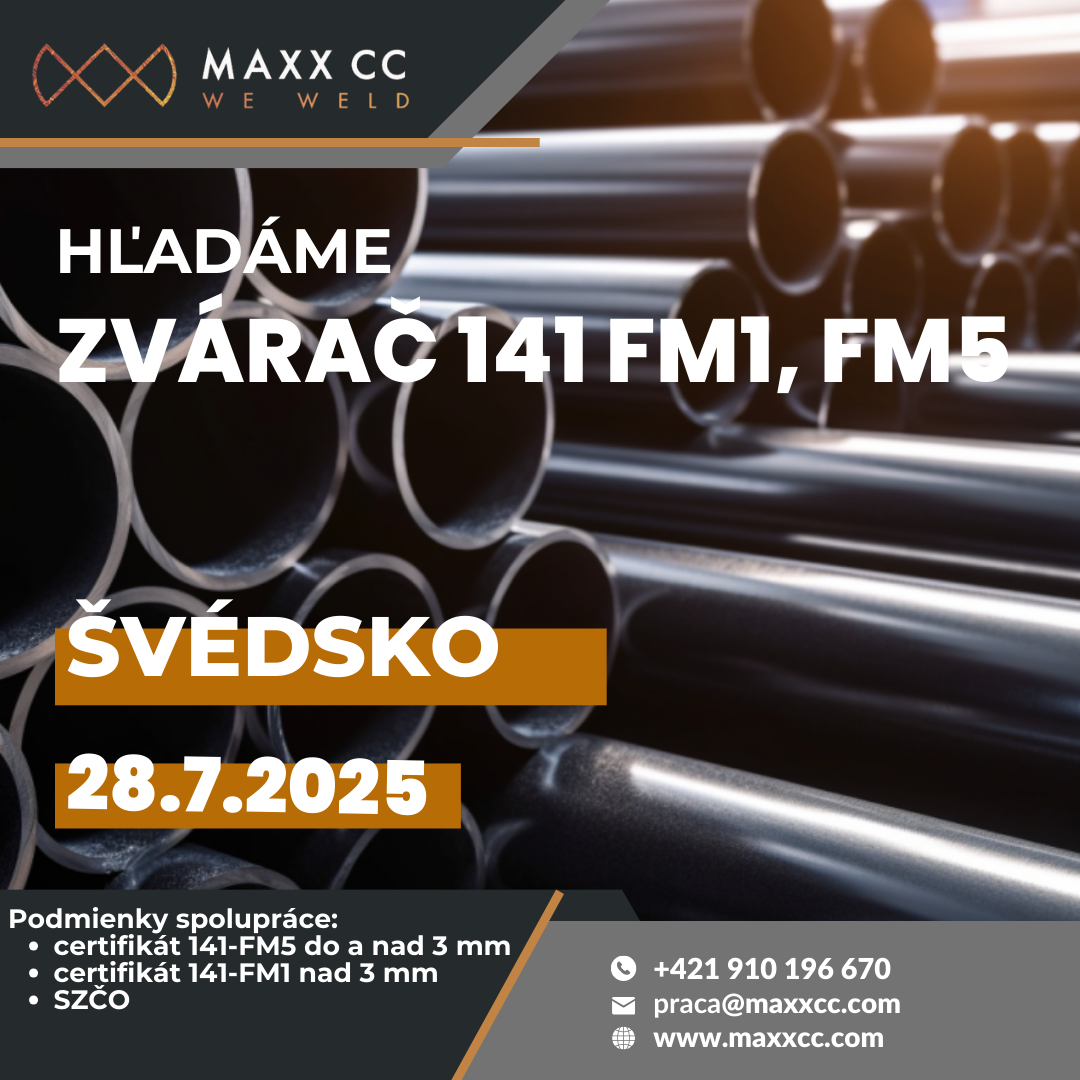 Zvárač 141 - FM1 a FM5, Švédsko
