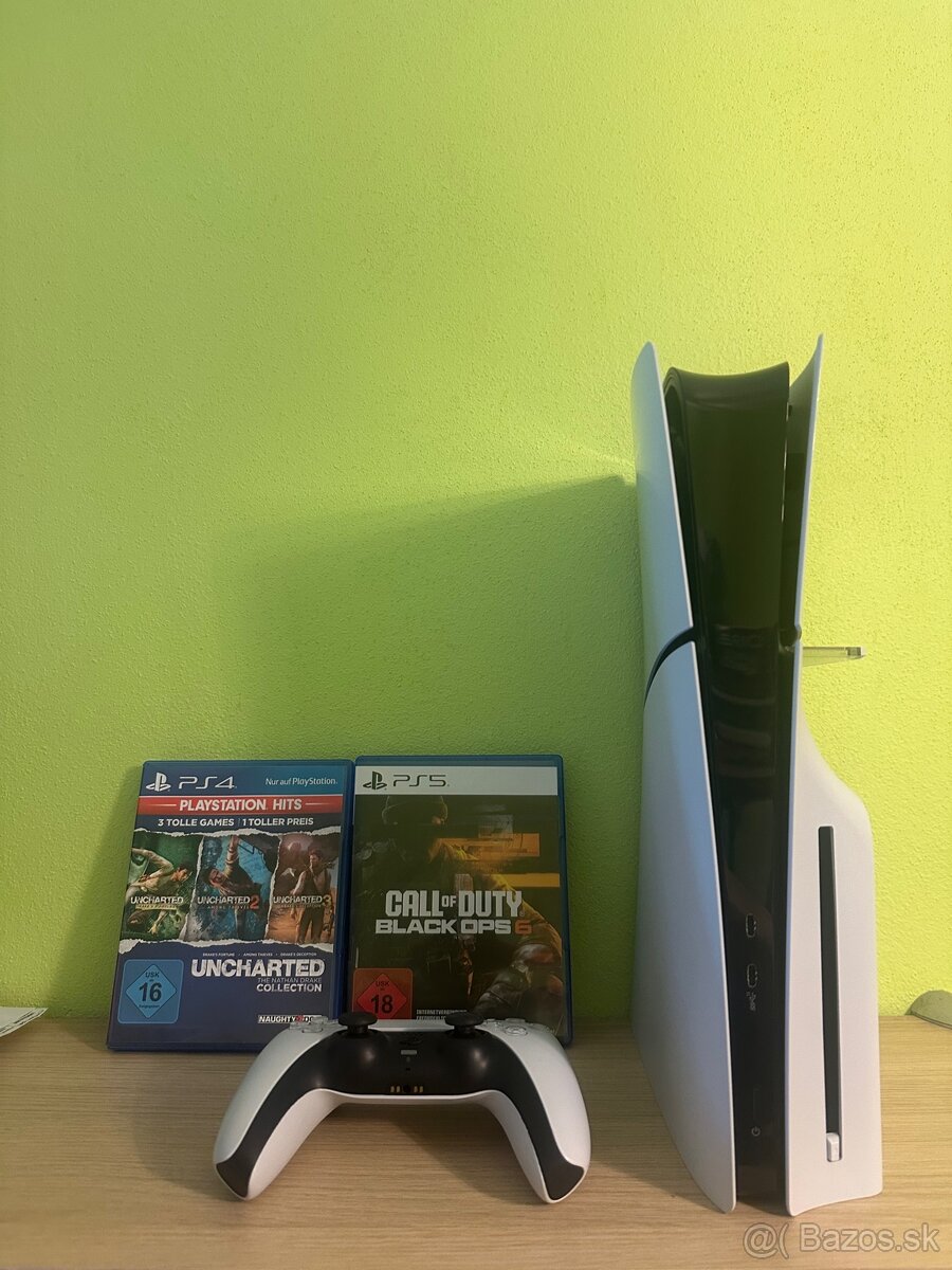 PlayStation 5 Slim herná konzola s mechanikou a 1 TB SSD