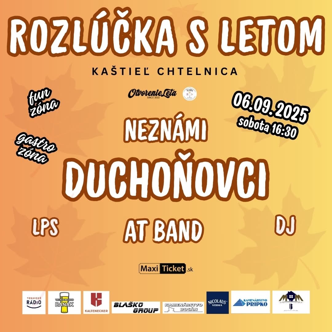2x Kaštieľ Chtelnica 6.9.2025 rozlúčka s letom