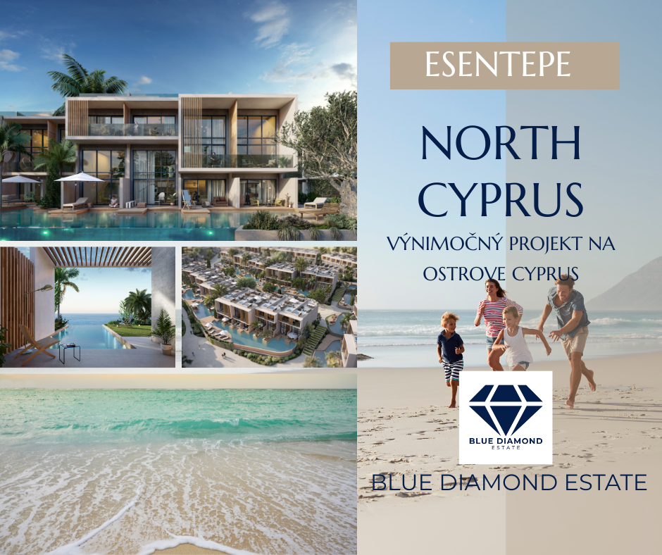 Luxusné bývanie a investícia pri mori – Severný Cyprus