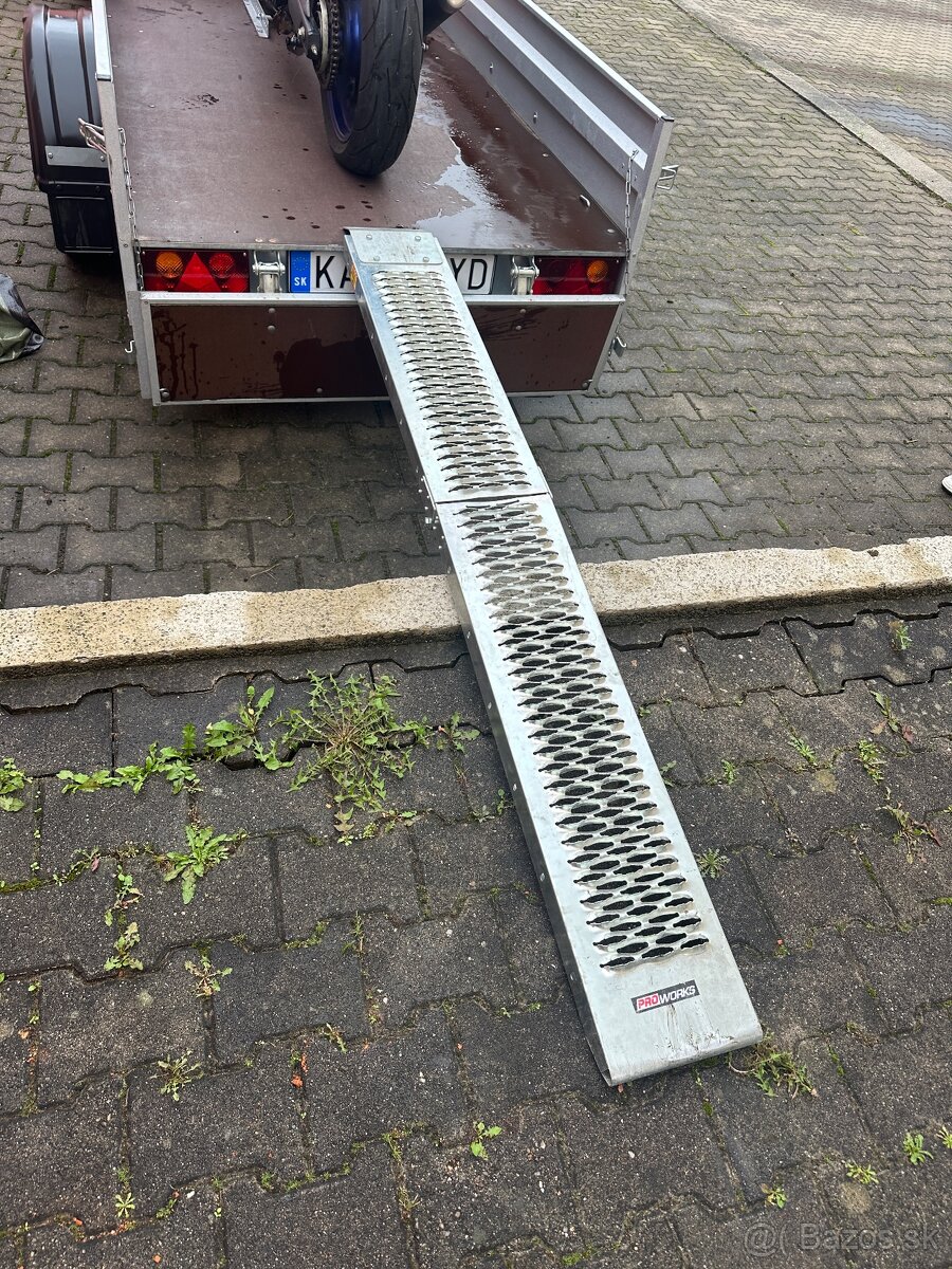 Najazdová rampa na motorku PRO WORKS