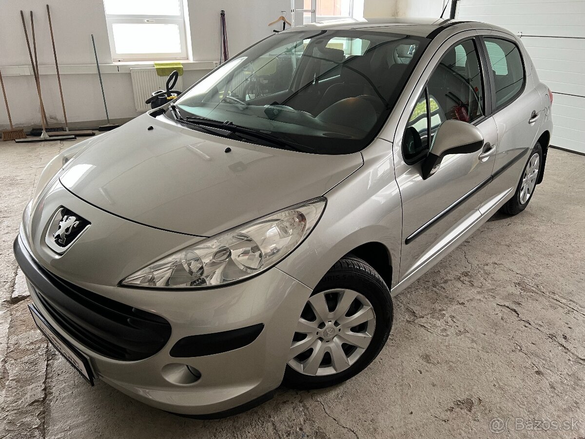 Peugeot 207 5DVÉŘ 1.4i PŮVOD ČR + ZIMNÍ KOLA