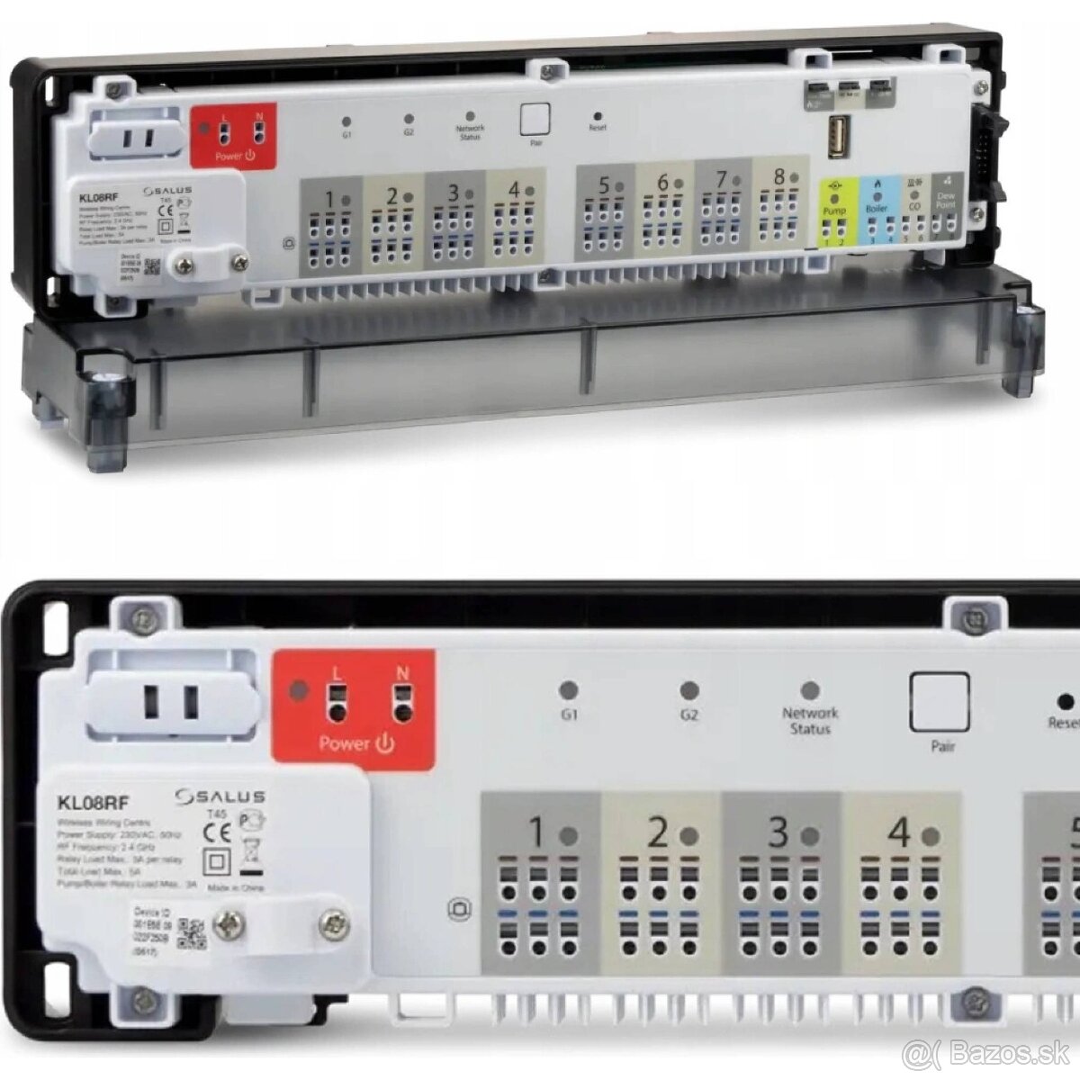 Salus KL08RF svorkovnica
