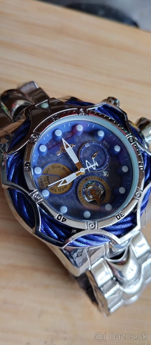 masivní hodinky I-NEPIC USA,přes 55mm,váha přes 180gramů