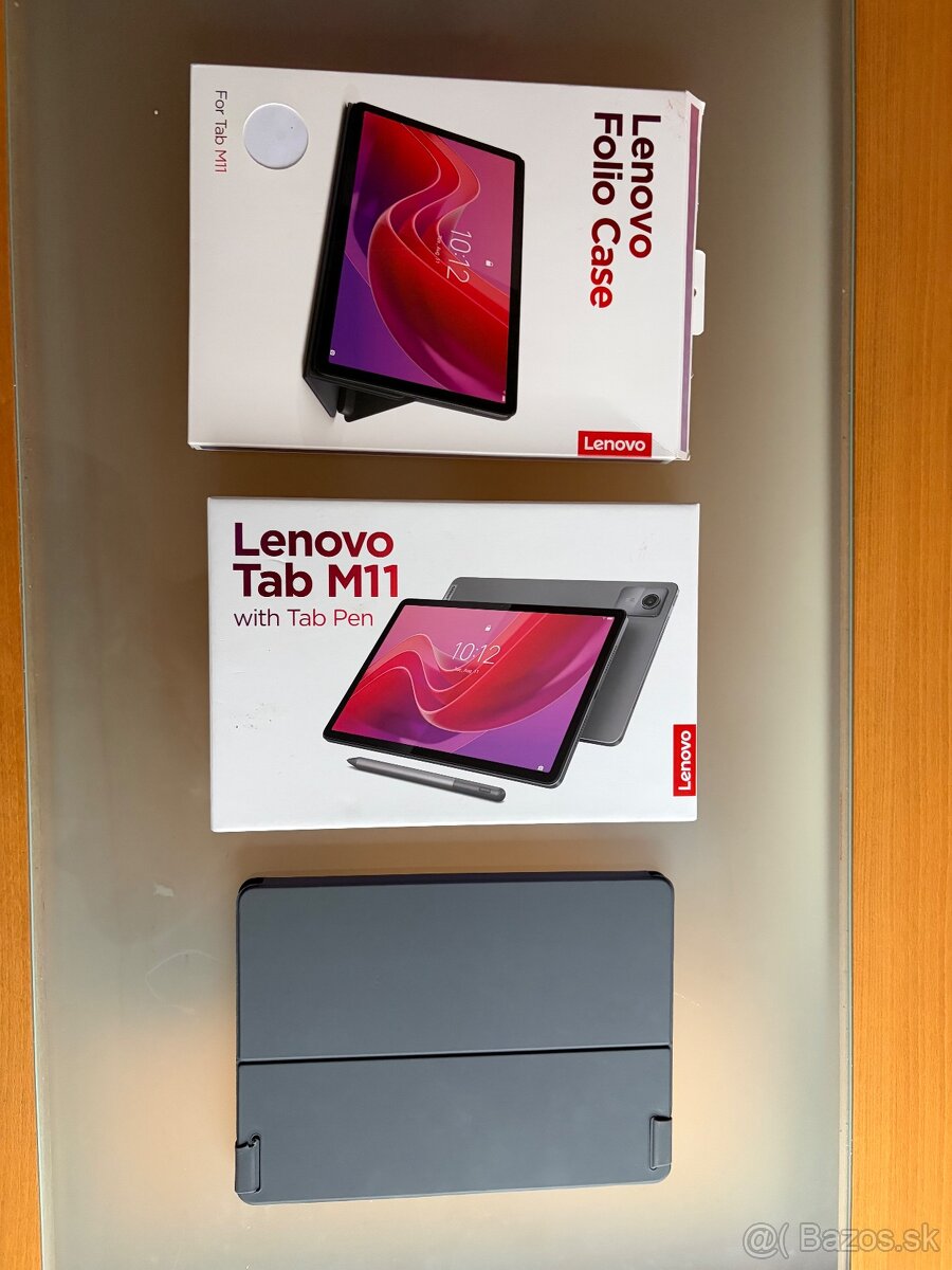 Predávam Lenovo Tab M11, 11” ochranným puzdrom a ochranným s