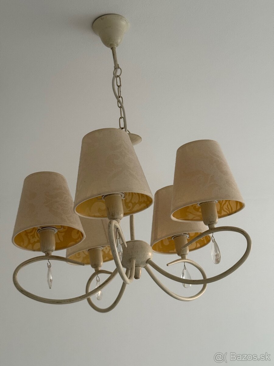 Predám elegantný vintage luster
